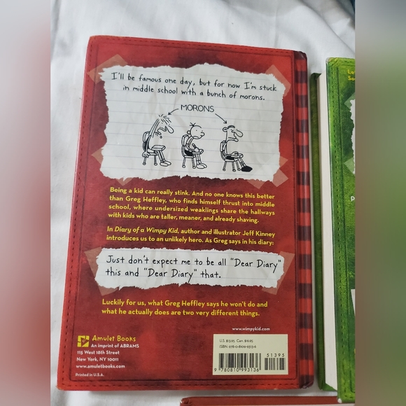 :* Lot Of 5 Jeff Kinney  diary of a wimpy kid Books - Picture 7 of 13